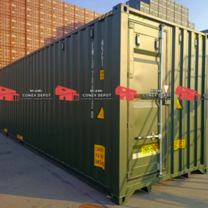 40ft High Cube Tri-Door Shipping Container