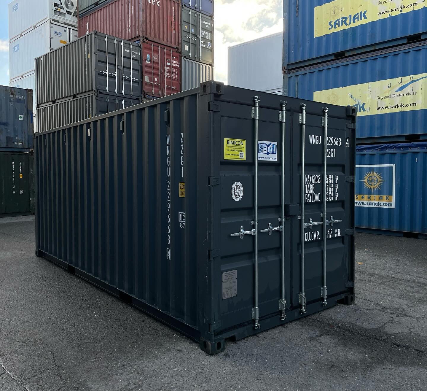 20ft Hazmat Storage Container for Sale